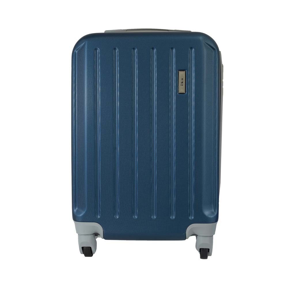 Mala de Viagem Media em Abs Ika Scorpion Cadeado Embutido Azul Marinho em Oferta na Shopee
