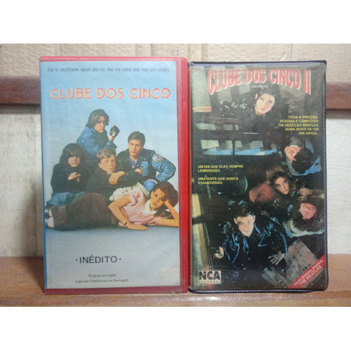 Vhs Clube Dos Cinco 1 E 2 - The Beatles