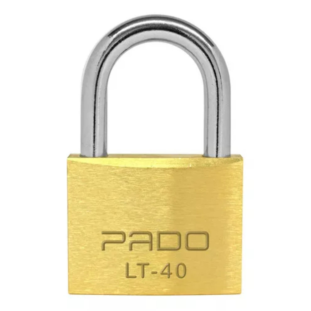 Cadeado Pado Aço Latão Não Enferruja Lt 40mm Com 2 Chaves