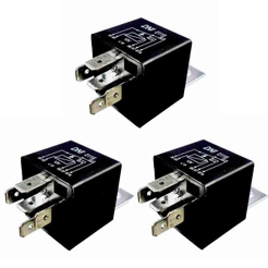 3 Relés Auxiliares Universais 12V e 40/30A - DNI 0116