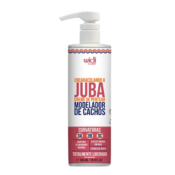 Creme de Pentear Modelador de Cachos Encaracolando Juba Widi Care 500ml