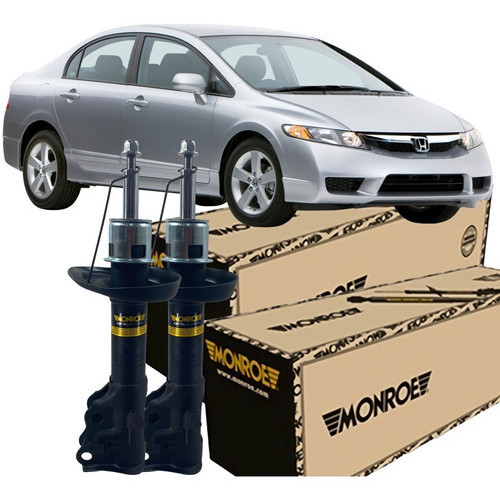 Kit Amortecedor Novo Monroe Civic 1.8 2.0 2012 2016 em Oferta na Shopee
