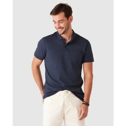 Camisa Polo Básica Masculina Gola Esporte Piquet Stretch