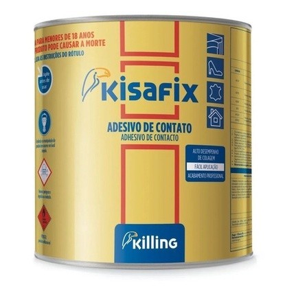 Cola De Contato Kisafix Kisaforte Sapateiro Marceneiro 700g