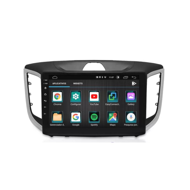Central Multimidia para  HYUNDAI CRETA  com Kit (TELA ,CHICOTE e MOLDURA)