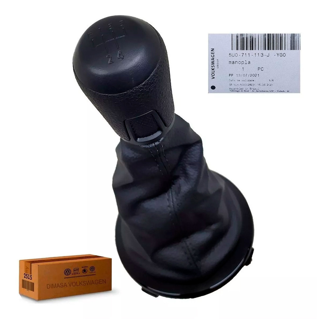 Manopla Alavanca Coifa Marcha Gol G7/g8 Original Volkswagen em Oferta na Shopee