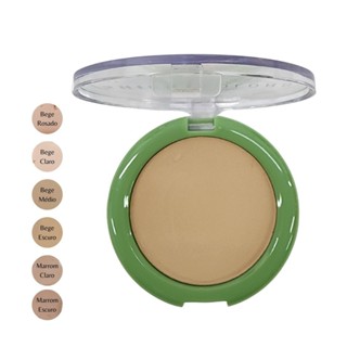 Pó Compacto Bege Claro com FPS 15 Shine Colors Abelha Rainha 10g em Oferta na Shopee