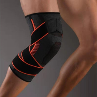 Novidade Fitness Correndo Ciclismo Bandagem Elástica Suporte Do Joelho Esportes Cintas Pad Joelho Proteger profissional joelheira respirável bandagem joelho cinta basquete tênis ciclismo