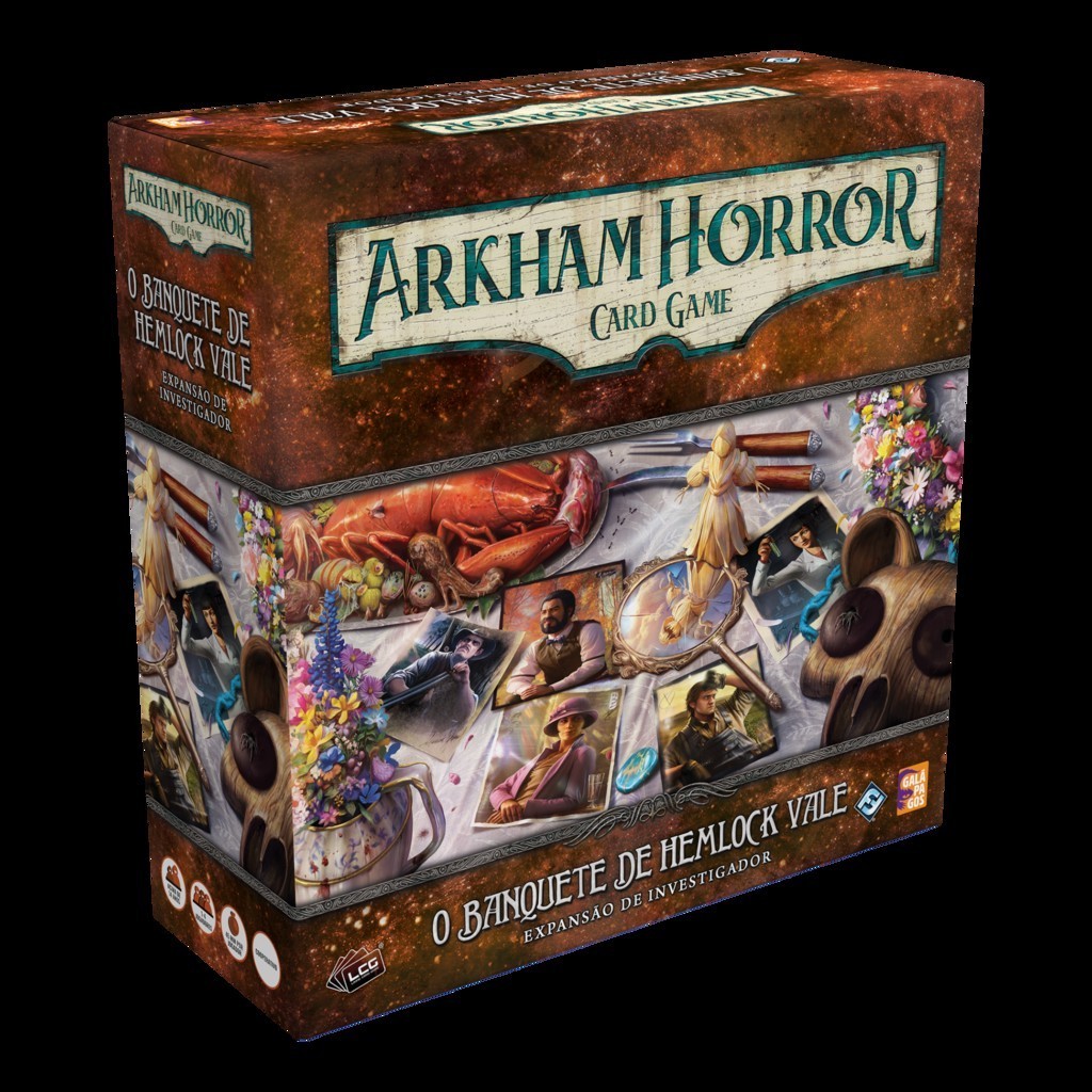 O Banquete de Hemlock Vale - Expansão Investigador Arkham Horror: Card Game