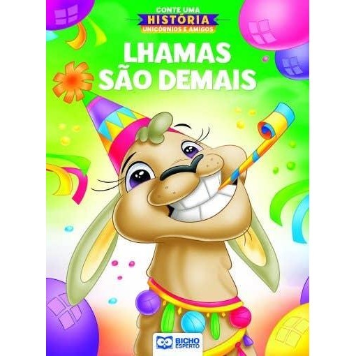 Conte Uma História Unicórnios e Amigos - Lhamas São Demais em Oferta na Shopee
