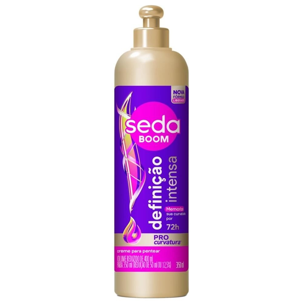 Creme para Pentear Seda Boom Pro Curvatura Definicao Intensa 350ml - Beauty