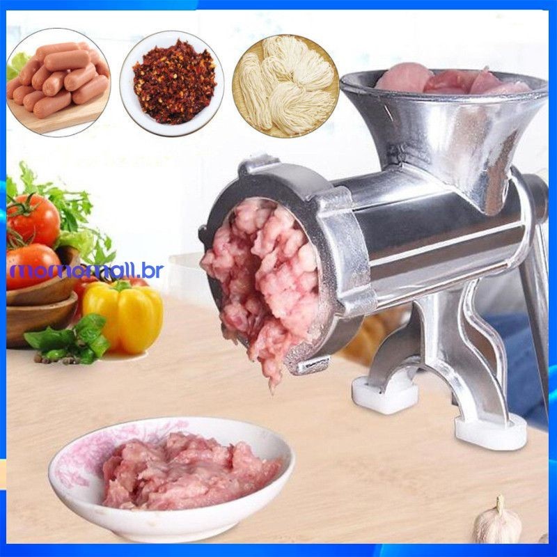 Manual Moedor De Carne Liga De Alumínio Multifuncional Cozinha Doméstica Máquina De Cozinhar Macarrão Enema Ferramenta De Moagem Momomall