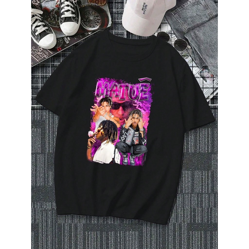 Camiseta Premium 100% Algodão Matue Vintage Bootleg Trap Brasileiro Estampada Streetwear Lançamento