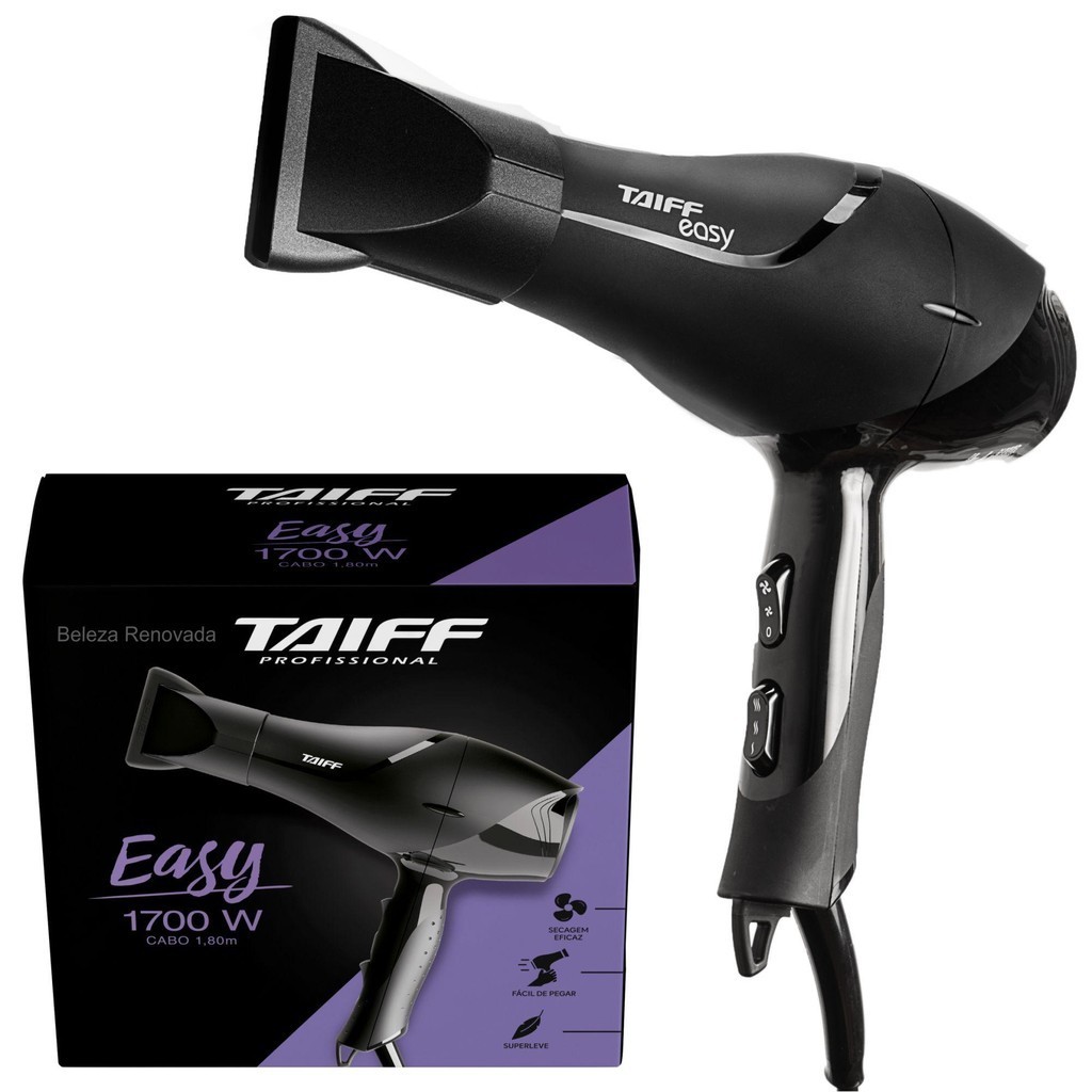 Secador De Cabelo Taiff Profissional Easy Motor Ac Original