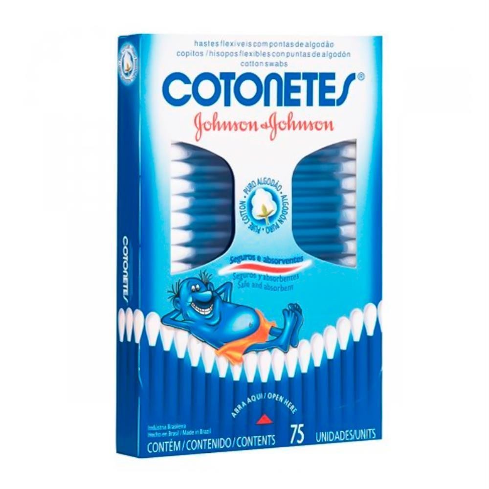 COTONETES JOHNSON'S COM 75 UNIDADES - Health