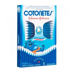COTONETES JOHNSON'S COM 75 UNIDADES