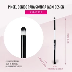 Pincel Língua de Gato para corretivo - Jacki Design