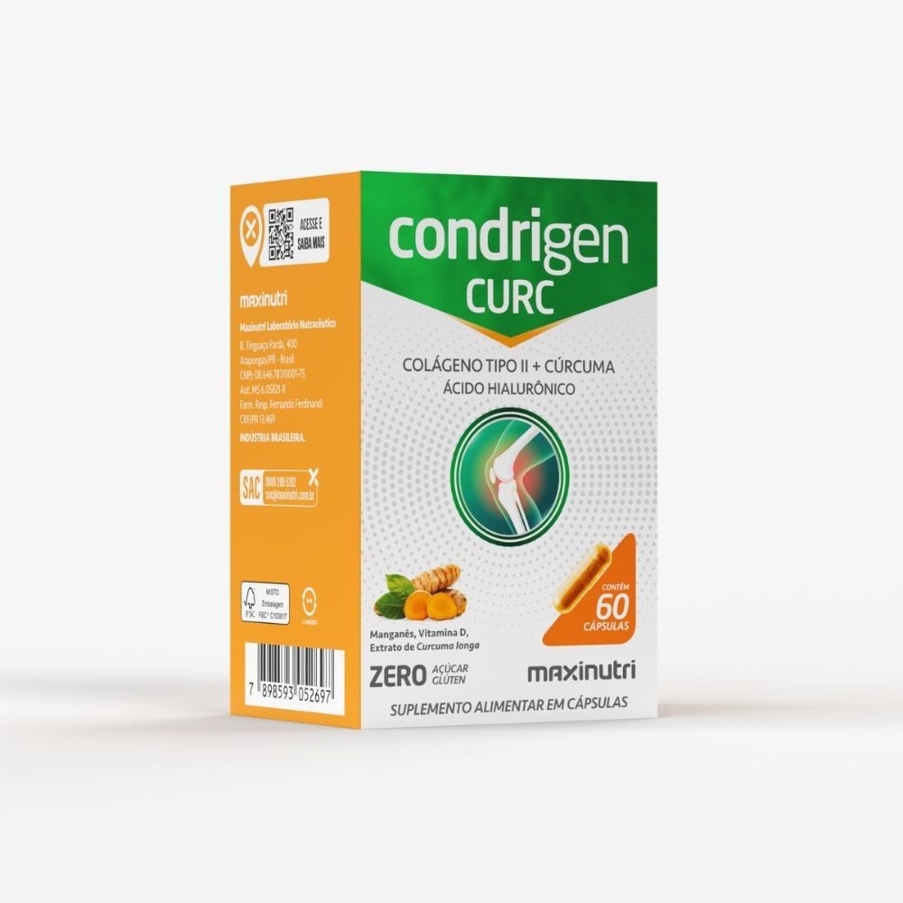 CONDRIGEN CURC 60CPS em Oferta na Shopee