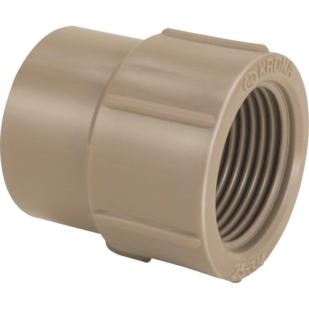 Luva Soldável Krona com Rosca 20x1/2 - Embalagem com 50 Unidades - Home & Living