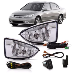 Kit Farol de Milha Neblina Civic 2004 2005 2006