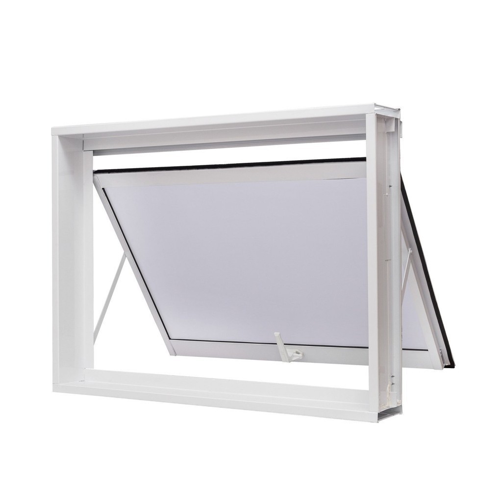 Janela de Aço Maxim-Ar 60x80cm Vidro Boreal Qualitysol Ramassol em Oferta na Shopee