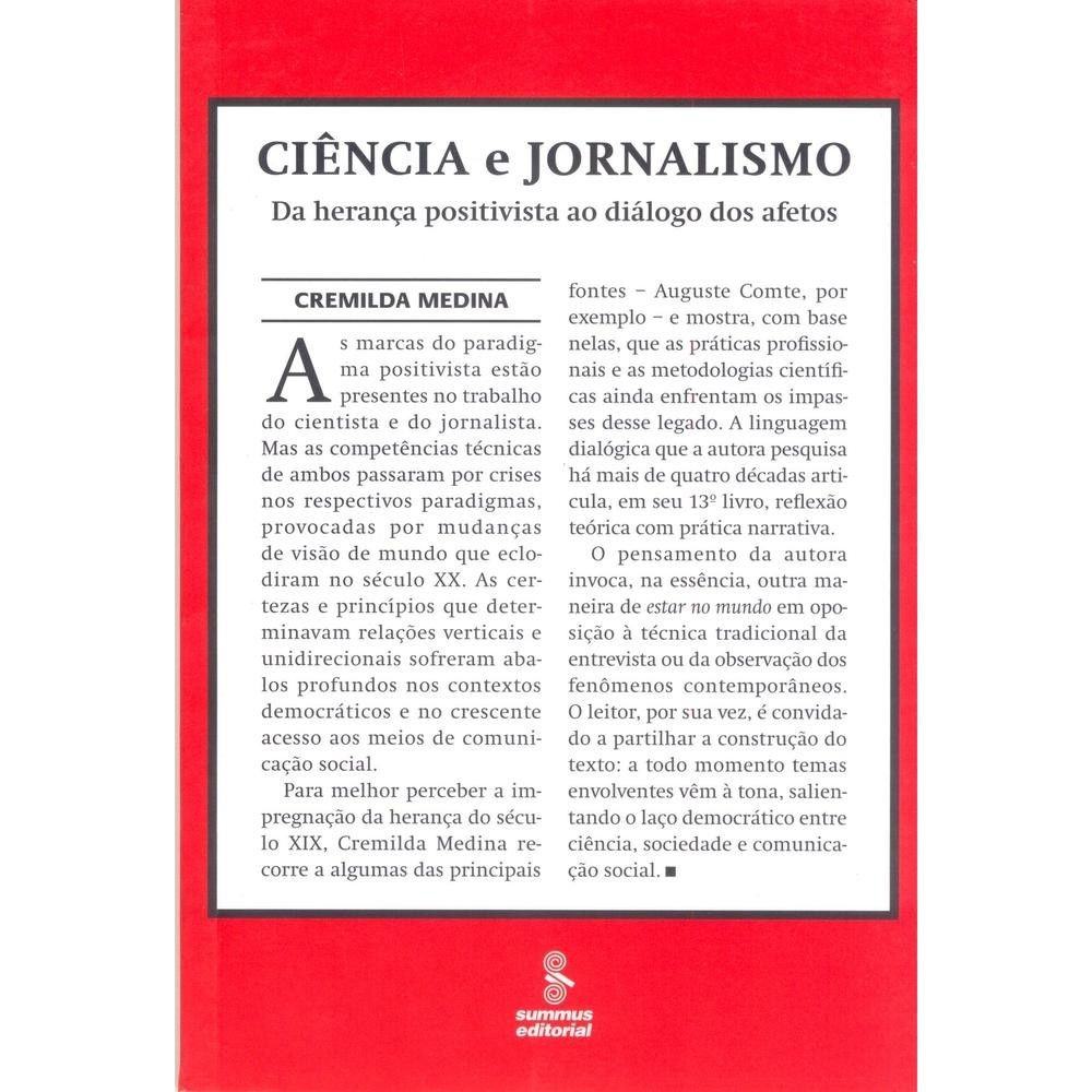 Ciência e jornalismo - Summus Editorial