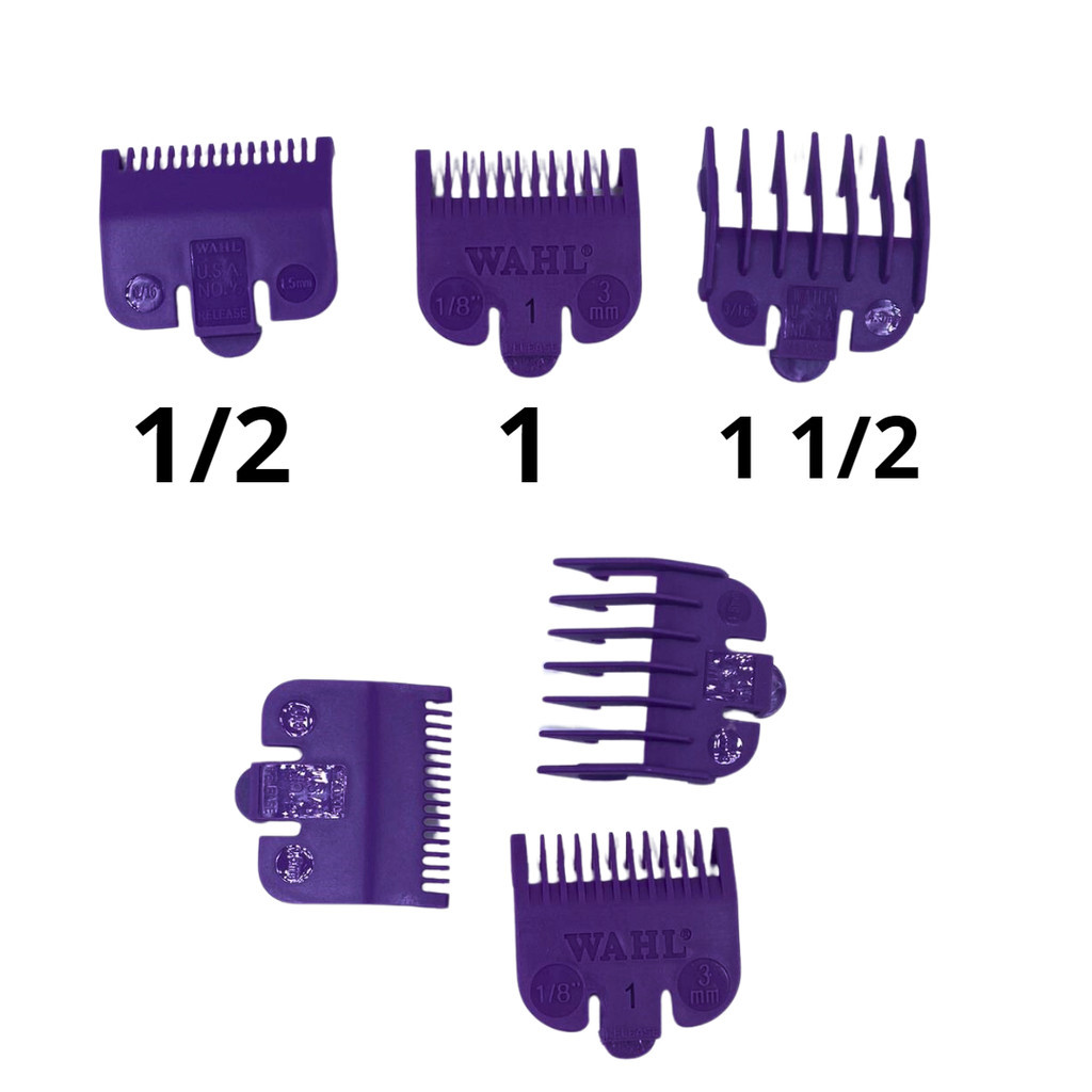 Kit 3 Pentes Disfarce Para Maquina Wahl e Kemei 1/2, 1 e 1 1/2 Novo Original Frete Grátis Nota Fiscal