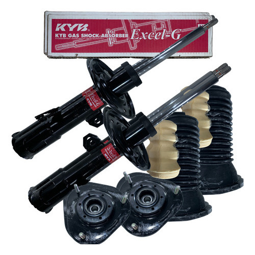 Par Amortecedor Dianteiro Original Kayaba + Kits Completo Corolla 1.8 2.0 16v 2015 2016 2017 em Oferta na Shopee