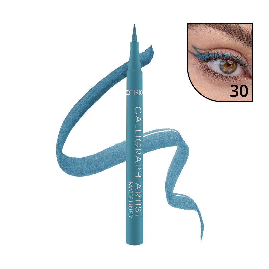 Delineador Catrice Matte Calligraph Artist cor 030 Off Tropic em Oferta na Shopee