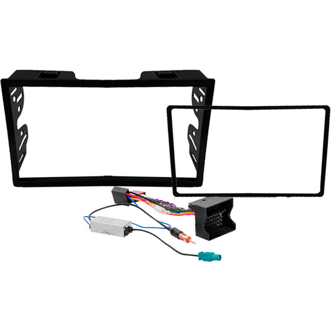 Kit Moldura Painel 7 Pol C3 Peugeot 307 Hatch Sedan SW 2000 2001 2002 A 2012 2013 2 Din Preto Chicote Som Plug Antena em Oferta na Shopee