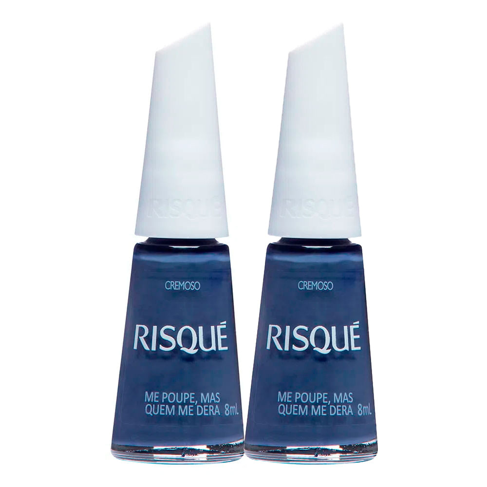 Kit Esmalte Risqué Cor Me Poupe, Mas Quem Me Dera 8ml em Oferta na Shopee