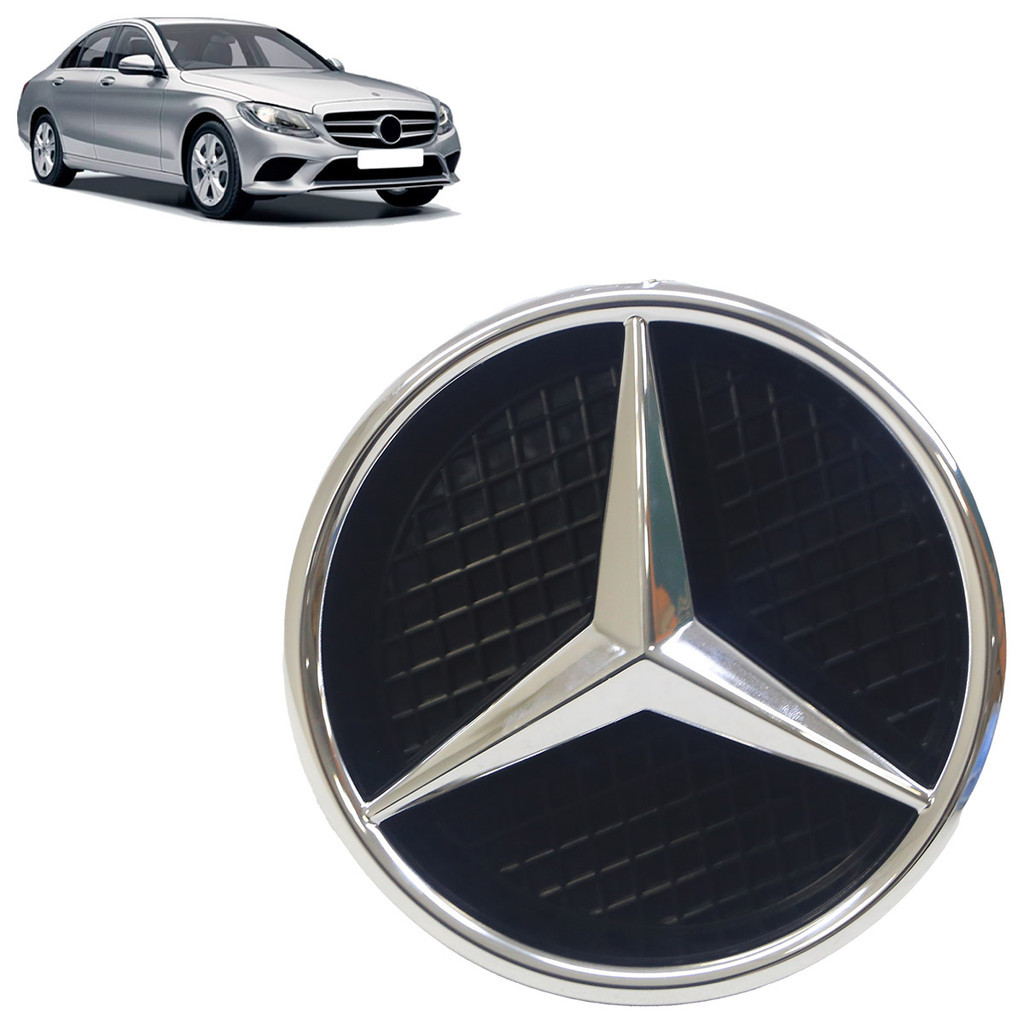 Emblema Grade Dianteira C180 2015 2016 2017 2018 Cromado em Oferta na Shopee