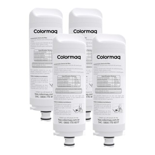 Kit 4 Refil Filtro Colormaq Purificador Acqua em Oferta na Shopee