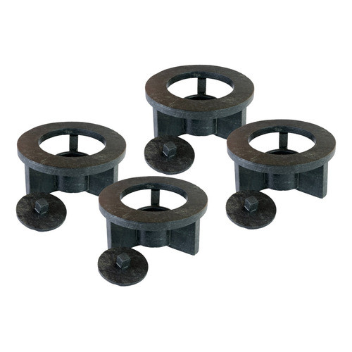 Rechaud Fogareiro de Pedra Sabão 14 cm - kit 04 unidades