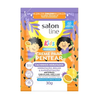 Sachê Creme para Pentear Maracujá Kids Cachinhos Hidratados 30g em Oferta na Shopee