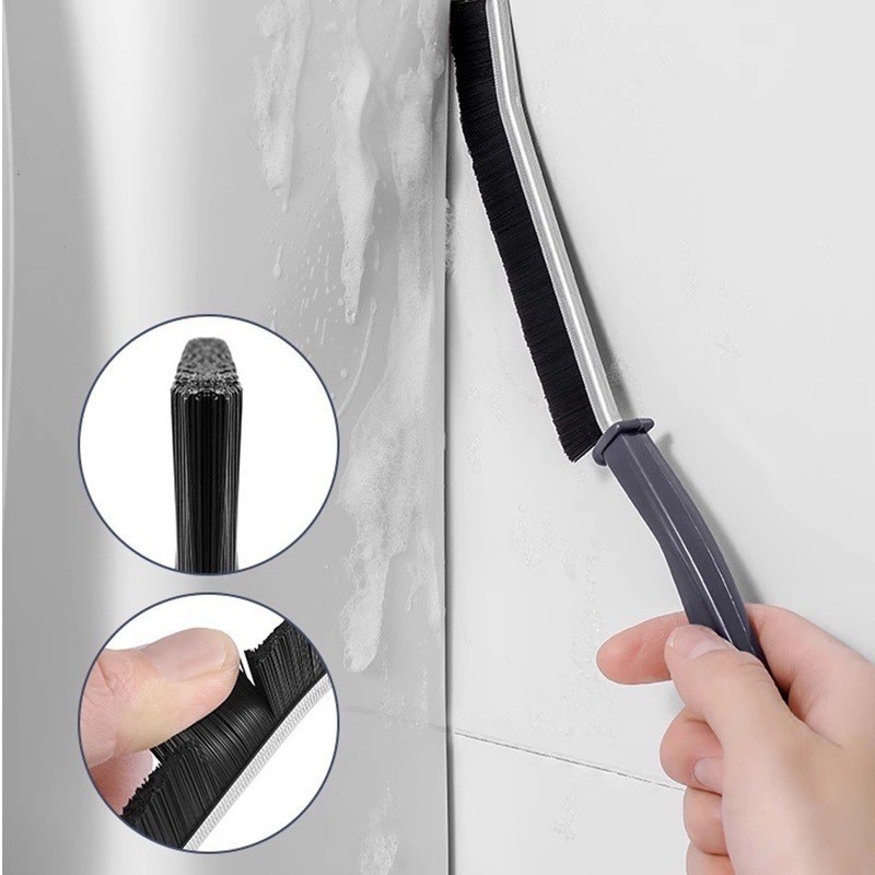 Kit 2 Escova de Limpeza Universal: Perfeita para Fendas e Cantos Difíceis(03-022)
