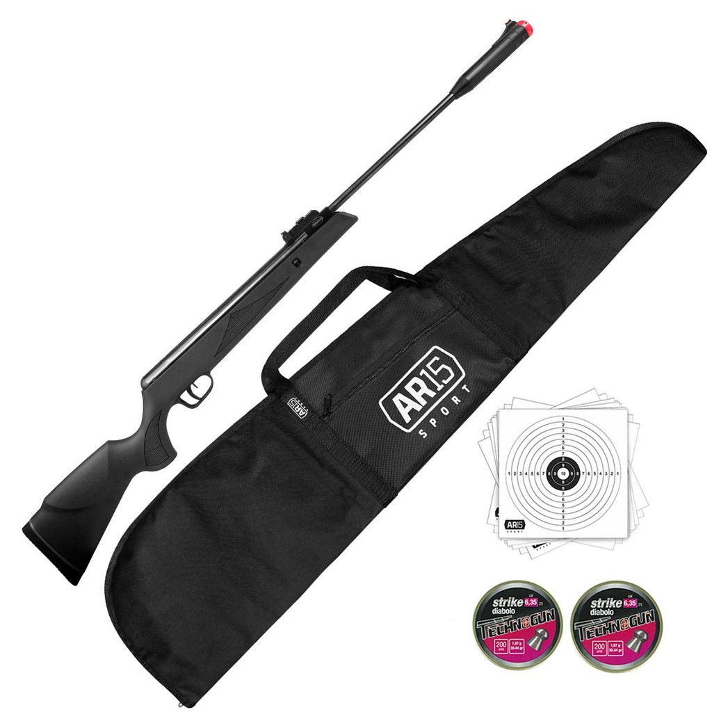 Carabina Espingarda 6.35 Rossi Viper Nitro Chumbinho 400un