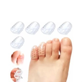 Kit 2/5 Pares Dedeiras de Silicone Protetor Calo Unha Encravada Para Dedo Dos Pés — imagem 2 de 2