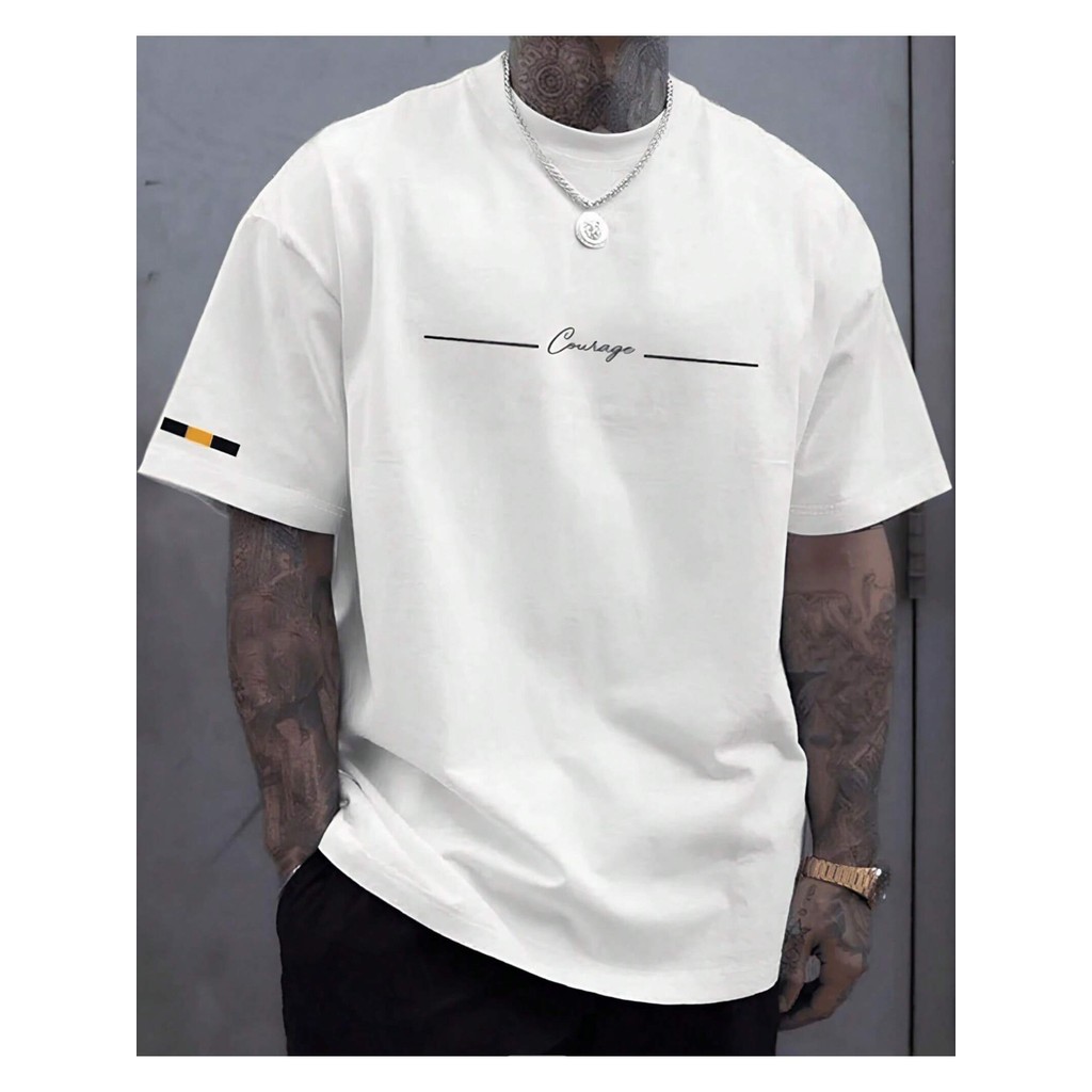 Camiseta Masculina Corage Lançamento Camiseta 100% Algodão Camisa 30.1 Penteada Camiseta Unissex