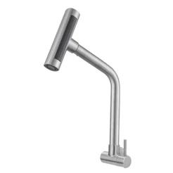 Torneira Cozinha Gourmet Parede 4 Jatos Inox 304 Escovado