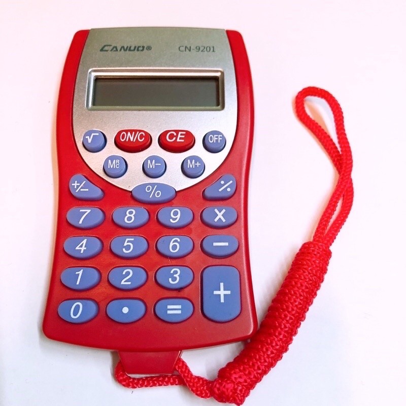 Mini Calculadora Leve e Prática com Display de 8 Dígitos