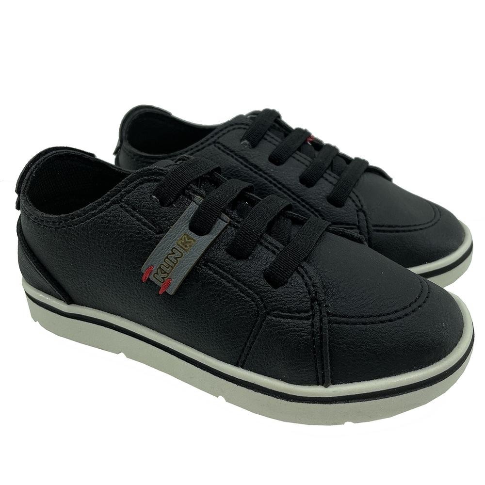 Tênis Infantil Klin Flyer Menino - Preto - Baby & Kids Fashion