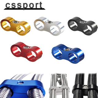 AN4 AN6 AN8 AN10 Óleo Combustível Mangueira de Água Tubo Separador Divisor Braçadeira Separador de Linha de Alumínio Kit em Oferta na Shopee