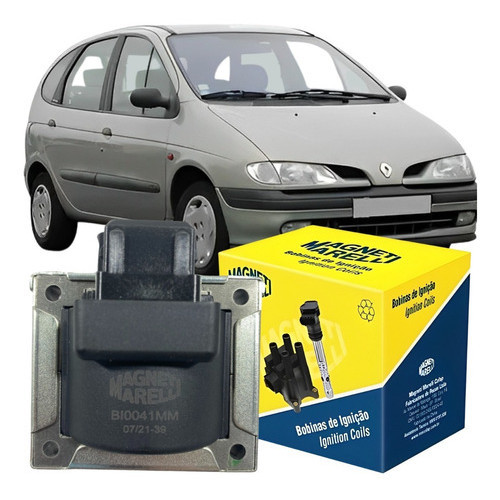 Bobina de Ignição Magneti Marelli Renault Megane Scenic Laguna em Oferta na Shopee