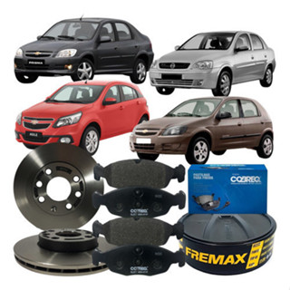 Jogo Disco Pastilha Freio Agile Celta Classic Prisma em Oferta na Shopee