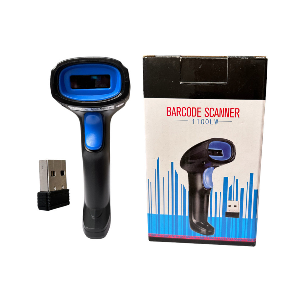 Leitor De Código De Barras Sem Fio Barcode scanner 1100LW Usb Ean-8/ean-13 110v/220v