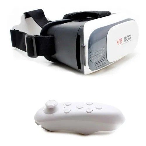 Oculos 3d Realidade Virtual Com Controle Para Celular Jogos