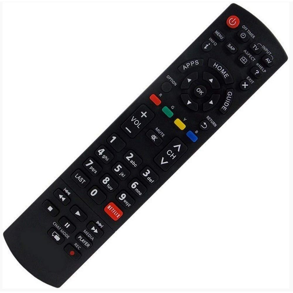 Controle Remoto P/Tv Lcd Panasonic Viera C/Netflix