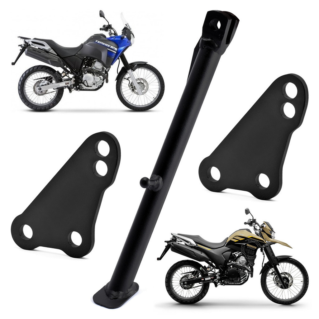KIT REBAIXADOR + DESCANSO Tenere Lander 250 CC 11-24 Preto