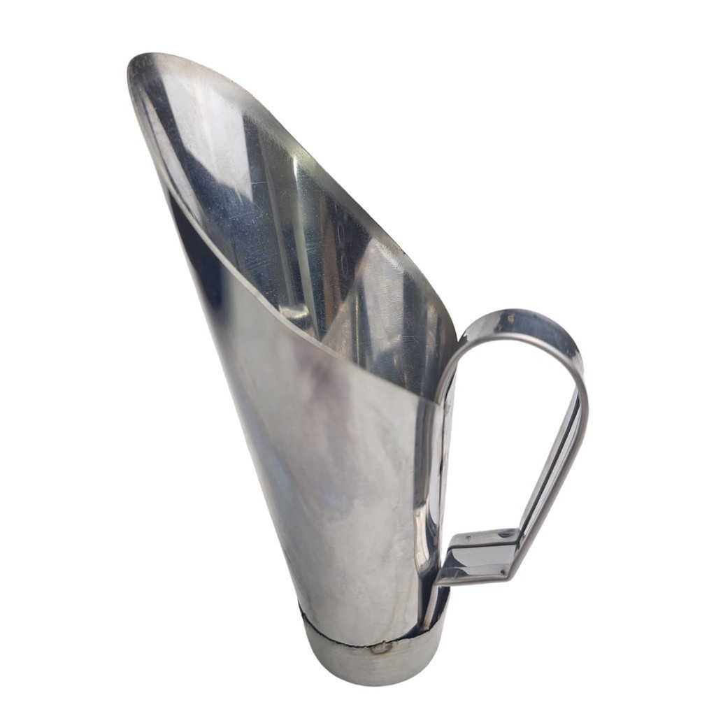 CONCHA PARA CEREAIS 100GR INOX 13CM CONCHA MEDIDOR DE GRÃO